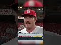 miles mikolas speaks after losing no hitter with one out to go 👀 shorts