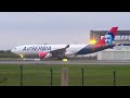 stunning evening takeoff airserbia nikola tesla livery airbus a330 200 at belgrade