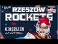 🔴🎥[NA ŻYWO] 🏈 Rzeszów ROCKETS 🆚 GRIZZLIES Gorzów Wielkopolski 📅[2023-10-22] ⏰[godz.13.00]