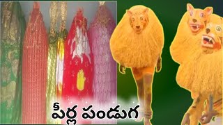 పెద్దపులి వేషాలు|| పీర్ల పండుగ || మా ఊరిలో పీరీలు || మొహర్రం || srilatha || Sri's crazy thoughts||