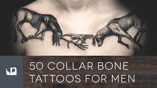 50 Collarbone Tattoos For Men