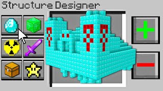 Minecraft, But You Can Design Structures...