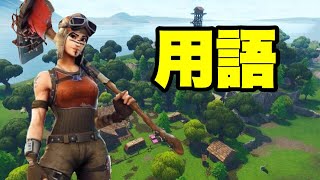 ［FORTNITE］みんなは何個知ってるかな？フォートナイト用語をみてみる！