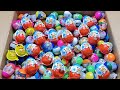 200 Surprise Eggs with Kinder Joy Unboxing | A Lot's Of Kinder Surprise Eggs ASMR Opening