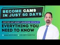 Become CAMS in just 60 days #CAMS #ACAMS #antimoneylaundering #AML