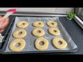 receta casera de donuts muy suaves y esponjosos sin freír.