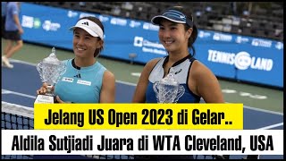 ALDILA SUTJIADI JUARA DI WTA CLEVELAND USA !!!