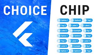 Flutter ChoiceChip Widget