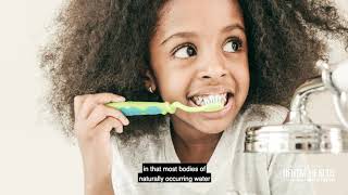 Drinking tap water protects kids' teeth!