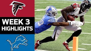 Falcons vs. Lions | NFL Week 3 Game Highlights