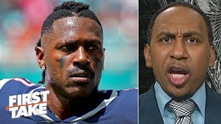Stephen A. reacts to Antonio Brown’s tweets about quitting the NFL | First Take