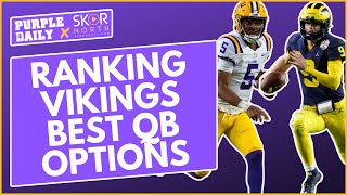 Ranking Minnesota Vikings QB options in the NFL Draft