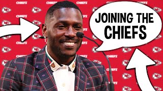 Kansas City Chiefs Discuss Signing Antonio Brown, Here's Why...