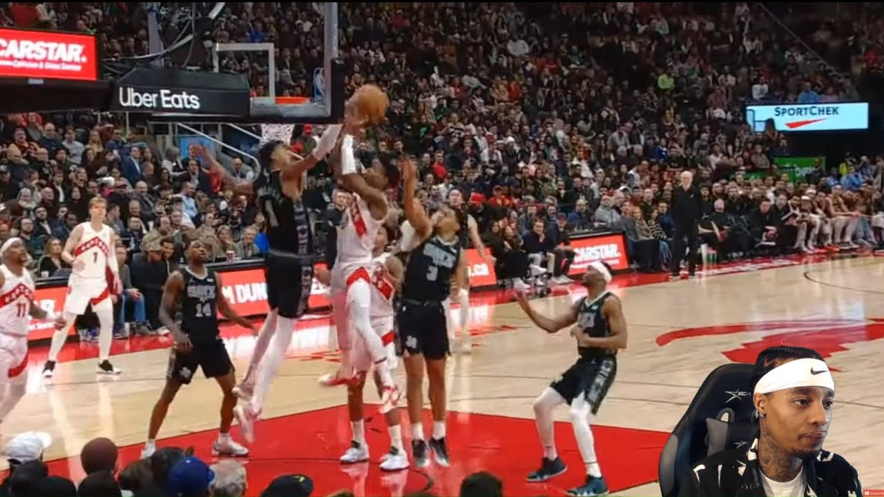 FlightReacts To SPURS At RAPTORS | FULL GAME HIGHLIGHTS | February 12 ...