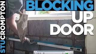 How to block up doorway