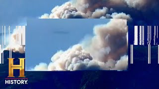 UFO Glides Above California Wildfire | The Proof is Out There: Bermuda Triangle Edition (S1)