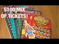 $100 Mix of Tickets‼️ California Lottery Scratchers🤞😎😎😎