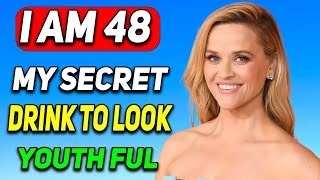 Reese Witherspoon 48 But Looks 20 Years Younger! Secret Drink Elixr She Always Use To Conquer Aging