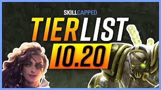 NEW Patch 10.20 TIER LIST - Skill Capped League of Legends Guide