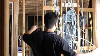 Square D Panel installation Time Lapse
