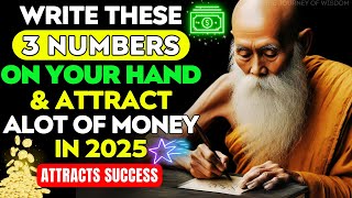 If you write these 3 NUMBERS on your HAND, you will ATTRACT WEALTH and SUCCESS in 2025