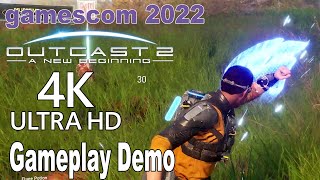 Outcast 2 A New Beginning Gameplay Demo gamescom 2022 [4K]