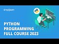 🔥 Python Programming Full Course 2026 | Python Course For Beginners | Python Tutorial | Simplilearn