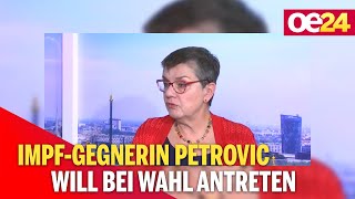 Impf-Gegnerin Petrovic will mit eigener Liste bei Wahl antreten
