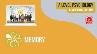 Memory  | Live Revision for AQA A Level Psychology 2024