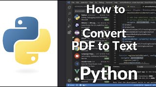 How to Convert PDF to Text Using Python | Extract Text from PDFs Easily