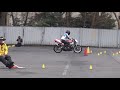 2017年　ジムカーナ　ダンロップ杯　r1　nsr250　heat1