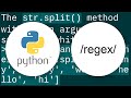 Split string on whitespace in Python