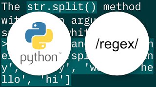 Split string on whitespace in Python