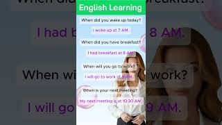 How To Speak English Fluently? Daily Use English Question Answer Practice #englishlearning