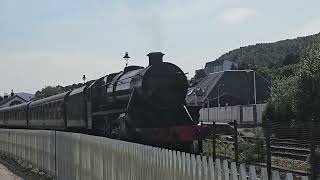 Black Five 5025 at the Strathspey Railway