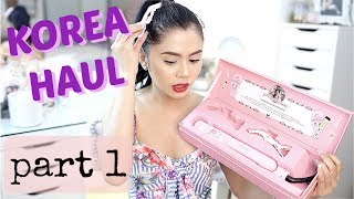 Korea Haul (PART1: Mga Bigay + GIVEAWAY) | Anna Cay ♥