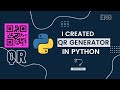 I Created A QR Code Generator Using Python | Pie Coder