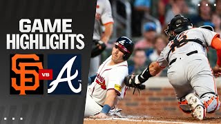 Giants vs. Braves Game Highlights (7/3/24) | MLB Highlights