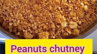 शेंगदाणा चटणी | Peanuts chutney | मुंगफली की चटणी