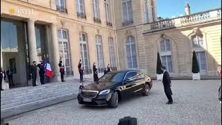 French President, Emmanuel Macron receives Kurdistan Region President, Nechirvan Barzani