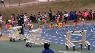 20190209 東大阪２月記録会　高校・一般男子　100m　TR　1組