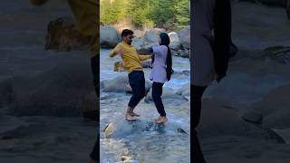 രണ്ട് step ഇട്ടതാ ഇപ്പൊത്തന്നെ വീണേനെ 🤣😆  #dance #couple #coupledance #shorts #viral #love