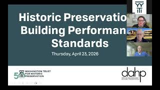 Webinar: Historic Preservation + Building Performance Standards