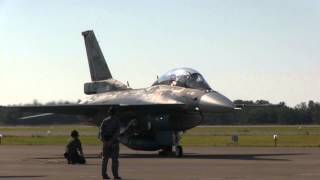 F-2戦闘機エンジンスタート→帰投／2014小松基地航空祭