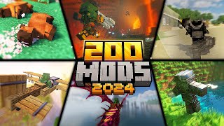 TOP 200 Mods For Minecraft OF ALL TIME | 1.20.4/1.16.5/1.12.2 (Forge/Fabric)