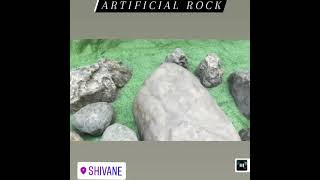 Artificial Rock  garden rock #gardening #artificialrock #lightweight #gardendecor #gardendecoration