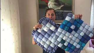 Puff Quilt Tekniğiyle Kırlent/Minder Yapımı