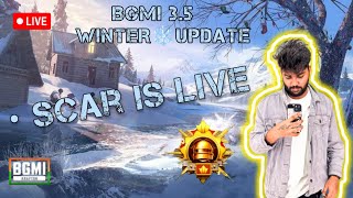 Can I do 1v4?☃️WINTER THEME❄️ TAMIL | SCAR IS LIVE @SCAR_is_live1    #bgmi #bgmilive #tamil