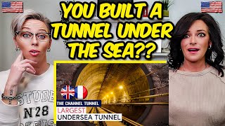 American Couple Reacts: The Channel Tunnel! England To France! FIRST TIME EVER REACTION!