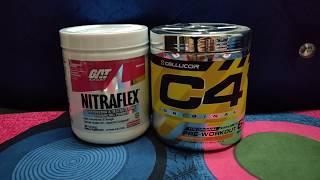 Cellucor C4 vs GAT Nitraflex